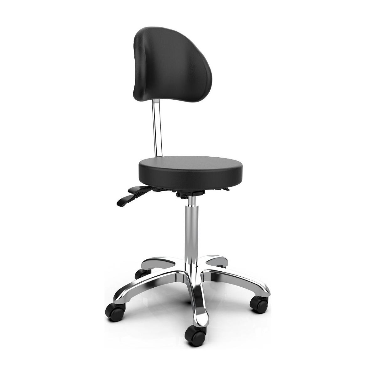 PJS Ultimate Salon Seat with Backrest - Everything Wellness
