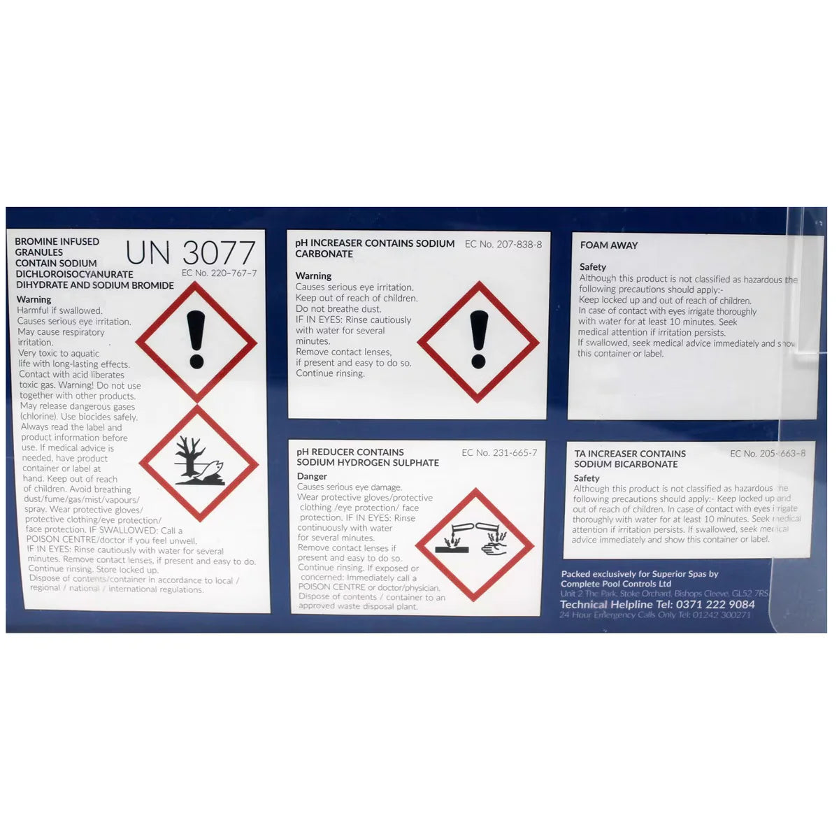 InSpire Premium Chemical Starter Kit - Bromine 6PK - Everything Wellness