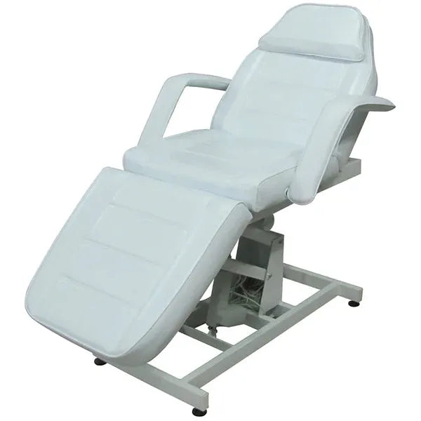 3 Section Fully Electric Beauty Bed – White - Everything Wellness