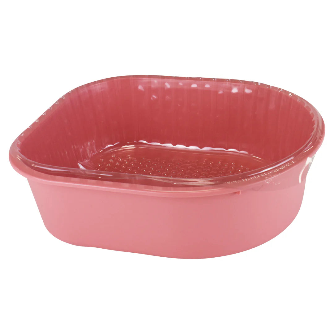 Pedicure Bowl with 20 Free Liners - Case of 10- Multiple Colours - Everything Wellness