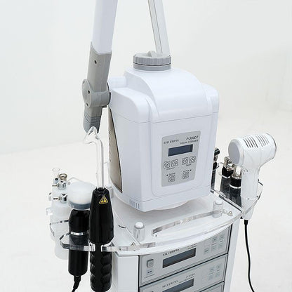 PJS Mult-Function Facial Machine With Magnifying LED Lamp - Everything Wellness
