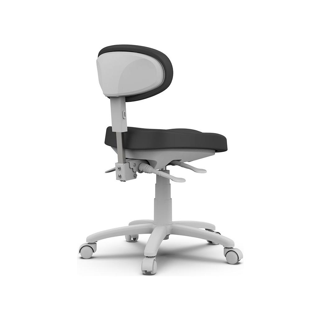 PJS Medipro Operator Stool with Adjustable Back Rest