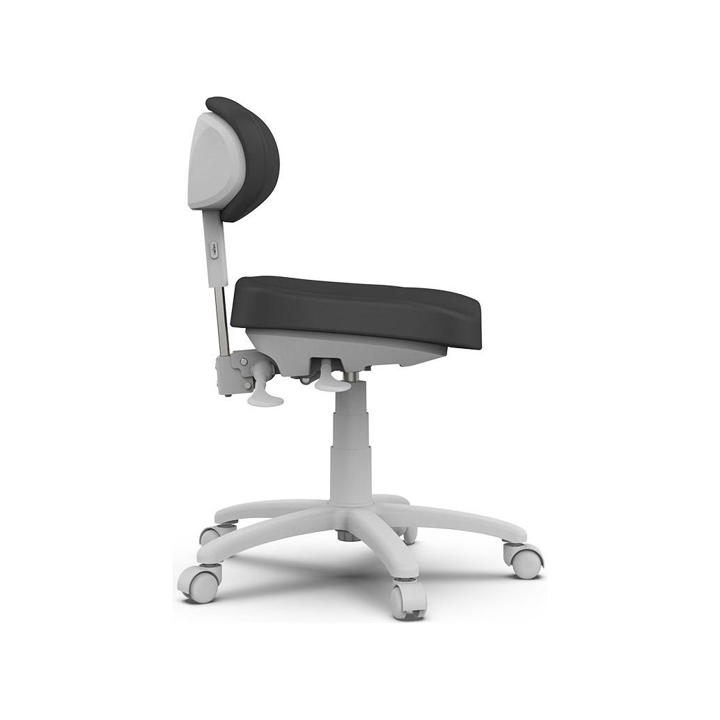 PJS Medipro Operator Stool with Adjustable Back Rest