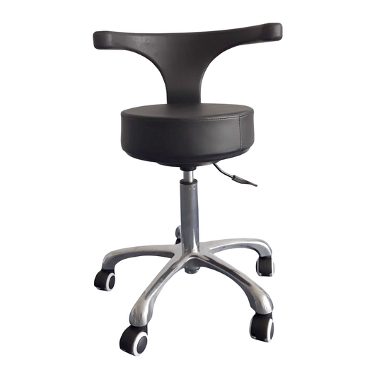 Affinity Curved Back Swivel Stool - Everything Wellness