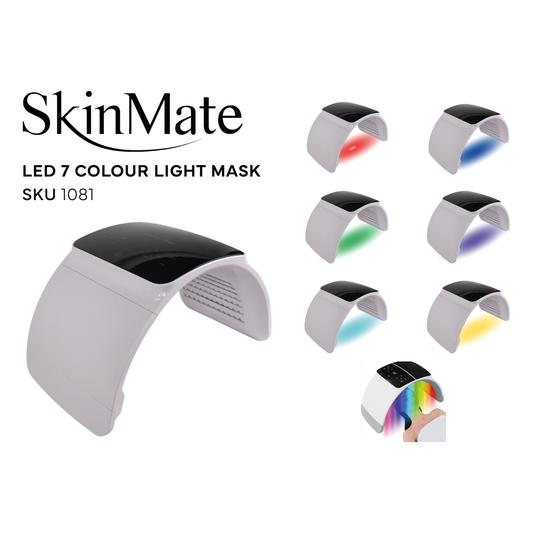 SkinMate LED 7 Colour Light Therapy Mask - Everything Wellness