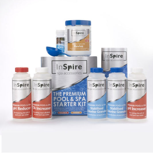 InSpire Premium Pool and Spa Starter Kit - Everything Wellness