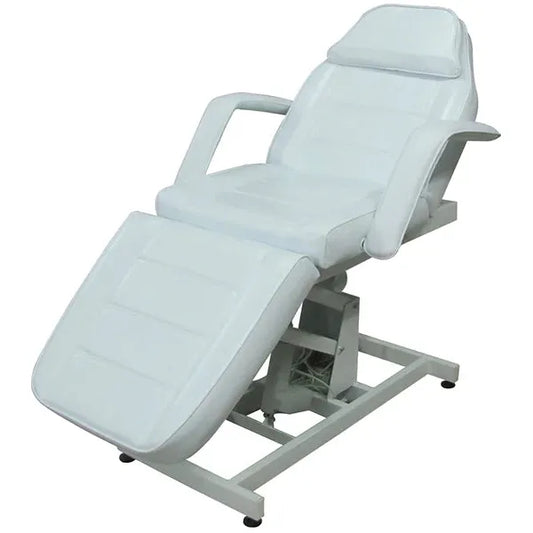 3 Section Fully Electric Beauty Bed – White - Everything Wellness