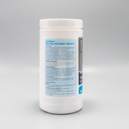 InSpire Stabalised Chlorine Tablets- 1kg - Everything Wellness