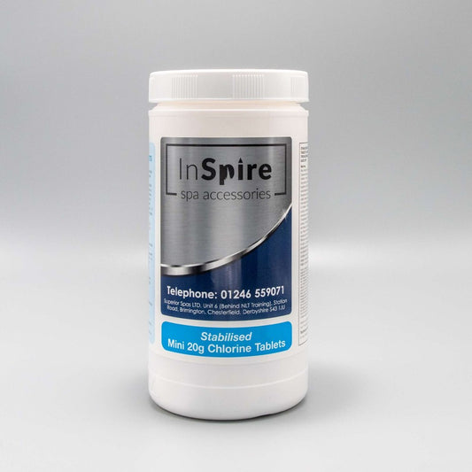 InSpire Stabalised Chlorine Tablets- 1kg - Everything Wellness