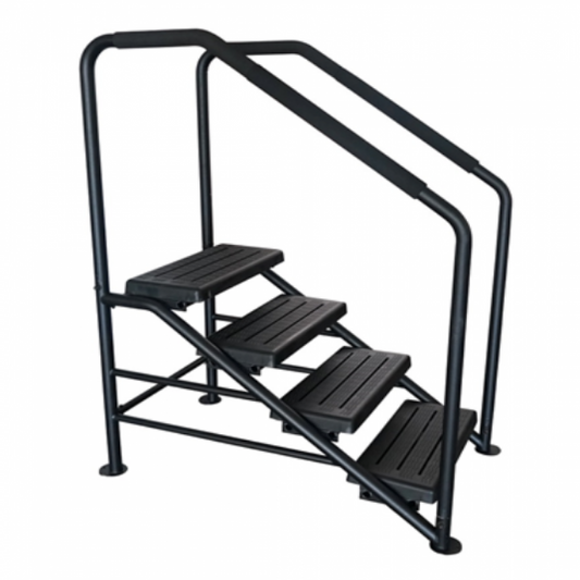 Steps 4 Tier For Swim Spa - Black - Everything Wellness