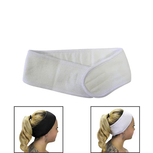 Velcro Headband - Black or White - Everything Wellness