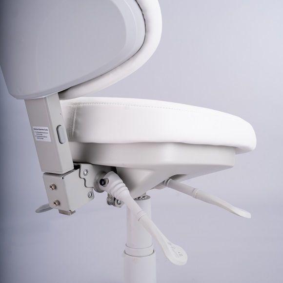 PJS Medipro Operator Stool with Adjustable Back Rest