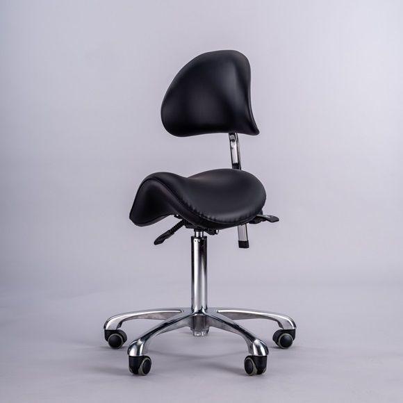 PJS Ultimate Saddle Seat with Back Rest - Everything Wellness